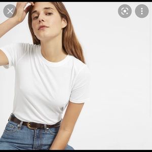 Bundle of 2 Everlane The Cotton Crew shirt XS black and white